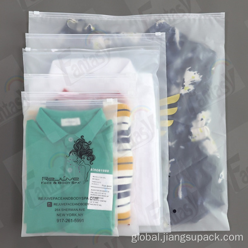 China Waterproof Plastic Shipping Zip Bags For Clothing Packaging Supplier